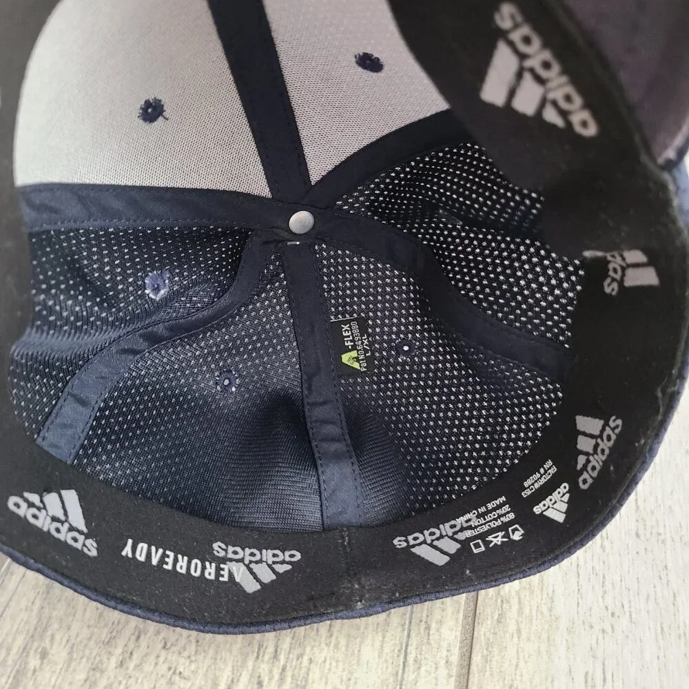 Adidas Aeroready Flex Fit Men's Baseball Cap Navy Blue L/XL